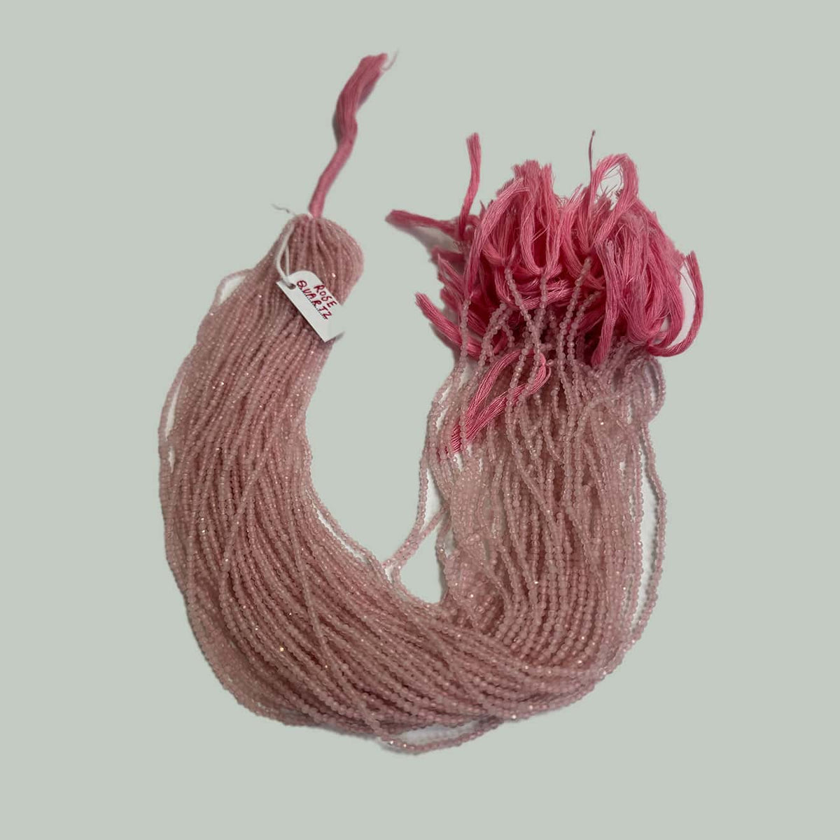 Faceted Natural Gemstone String 2.5mm