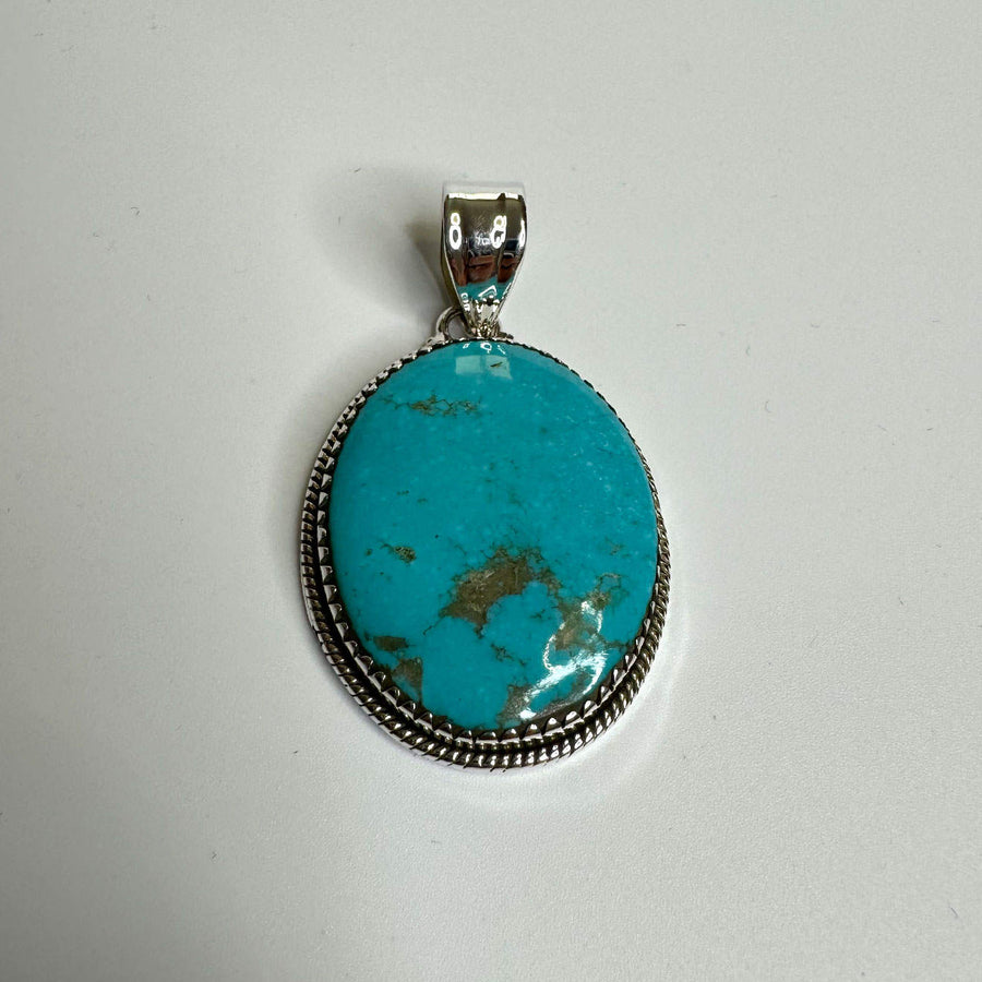 Turquoise Sterling Silver Pendant