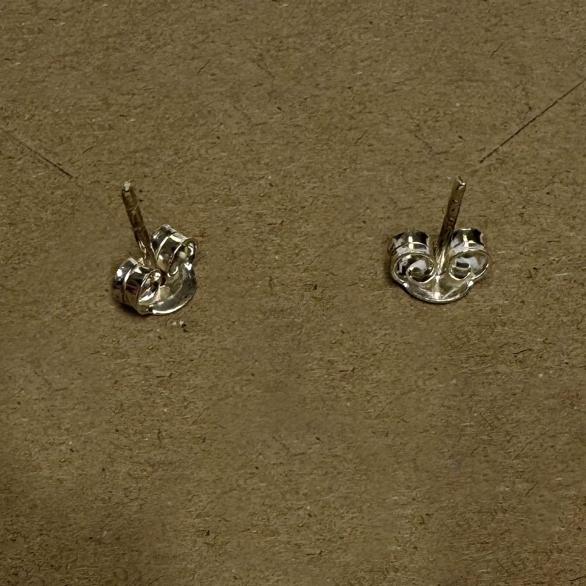 Silver Earrings with Gemstone 06